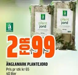 Coop Obs ÄNGLAMARK PLANTEJORD tilbud