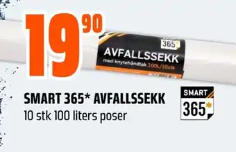 Coop Obs SMART 365* AVFALLSSEKK tilbud