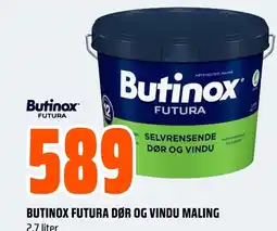 Coop Obs BUTINOX FUTURA DØR OG VINDU MALING tilbud