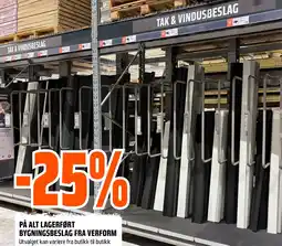 Coop Obs PÅ ALT LAGERFØRT BYGNINGSBESLAG FRA VERFORM Utvalget kan variere fra butikk til butikk tilbud