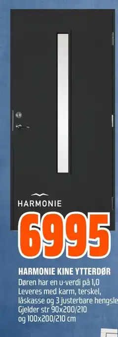 Coop Obs HARMONIE KINE YTTERDØR tilbud