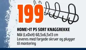 Coop Obs HOME>IT P5 SORT KNAGGREKKE tilbud