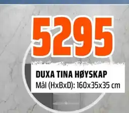 Coop Obs DUXA TINA HØYSKAP tilbud