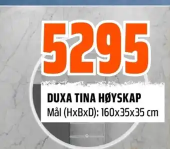 Coop Obs DUXA TINA HØYSKAP tilbud