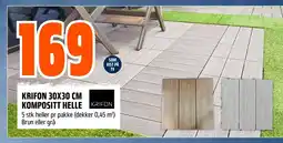 Coop Obs KRIFON 30X30 CM KOMPOSITT HELLE tilbud