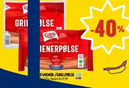 Coop Prix E WIENER-/GRILLPØLSE NYT tilbud