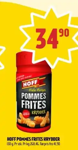 Coop Prix HOFF POMMES FRITES KRYDDER tilbud