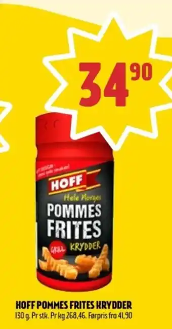 Coop Prix HOFF POMMES FRITES KRYDDER tilbud