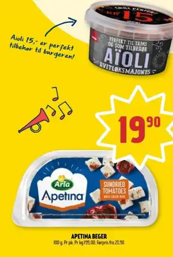 Coop Prix APETINA BEGER tilbud