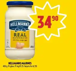 Coop Prix HELLMANNS MAJONES tilbud