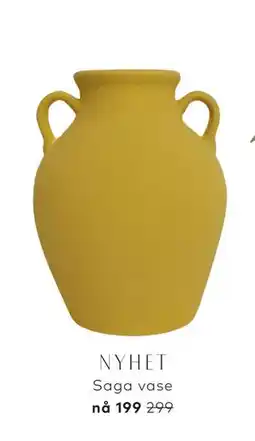 Skeidar Saga vase tilbud