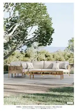 Skeidar Toscana utesofa tilbud