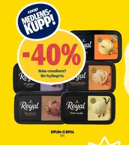 Coop Prix DIPLOM-IS ROYAL tilbud