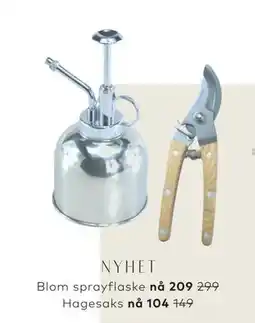 Skeidar Blom sprayflaske tilbud