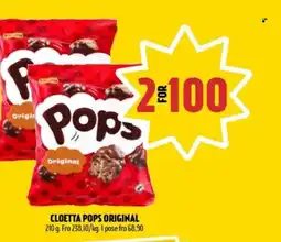 Coop Prix CLOETTA POPS ORIGINAL tilbud