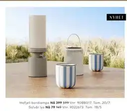 Skeidar Hafjell bordlampe tilbud