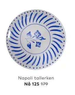 Skeidar Napoli tallerken tilbud