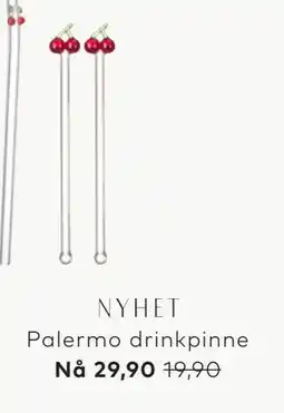 Skeidar Palermo drinkpinne tilbud