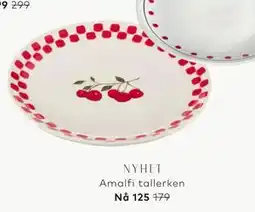 Skeidar Amalfi tallerken tilbud