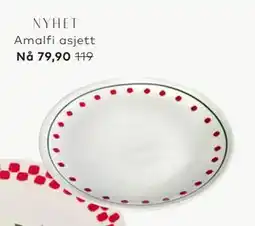 Skeidar Amalfi asjett tilbud