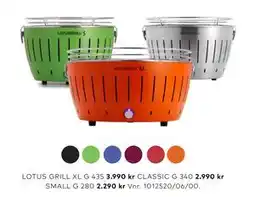 Skeidar LOTUS GRILL tilbud