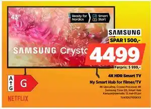 POWER 4K HDR Smart TV tilbud