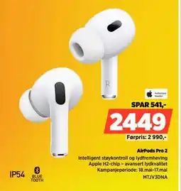 POWER AirPods Pro 2 tilbud