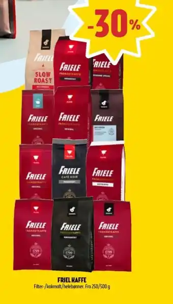 Coop Prix FRIEL KAFFE tilbud