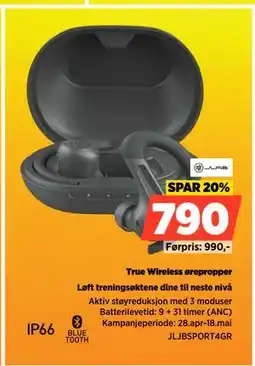 POWER True Wireless ørepropper tilbud