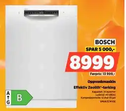POWER Oppvaskmaskin tilbud