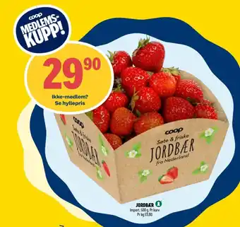 Coop Prix JORDBÆR tilbud
