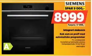 POWER Integrert stekeovn tilbud