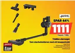 POWER Trådløs støvsuger tilbud