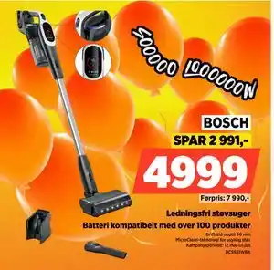 POWER Ledningsfri støvsuger tilbud
