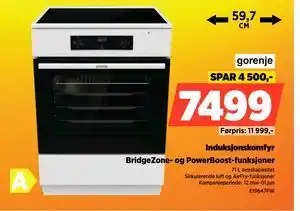 POWER Induksjonskomfyr tilbud