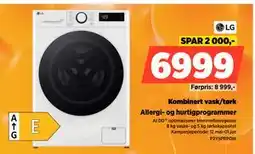 POWER Kombinert vask/tørk tilbud