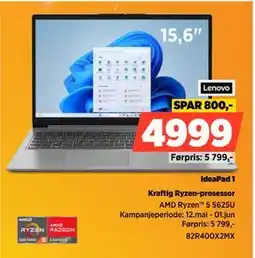 POWER IdeaPad 1 tilbud