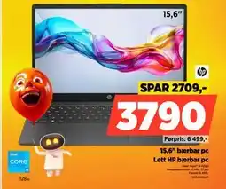POWER 15,6 bærbar pc tilbud