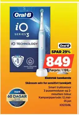 POWER Elektrisk tannbørste tilbud