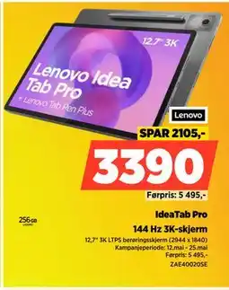 POWER IdeaTab Pro tilbud
