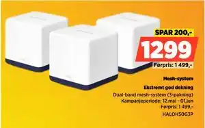 POWER Mesh-system tilbud