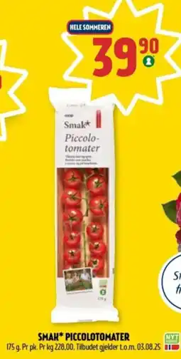 Coop Prix SMAK* PICCOLOTOMATER tilbud