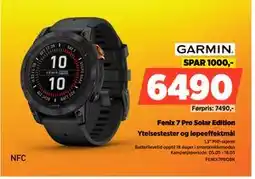 POWER Fenix 7 Pro Solar Edition tilbud