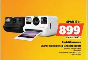 POWER Øyeblikkskamera tilbud