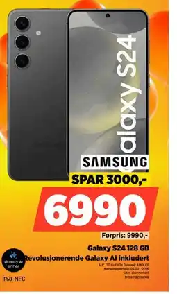 POWER Galaxy S24 128 GB tilbud