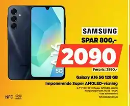 POWER Galaxy A16 5G 128 GB tilbud