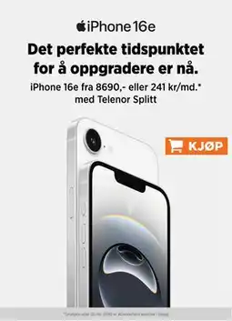 POWER iPhone 16e tilbud