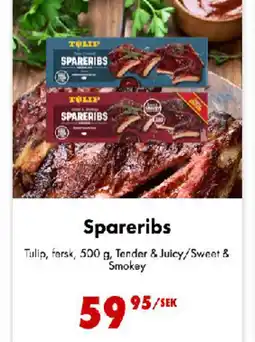 Nordby Supermarket Spareribs tilbud