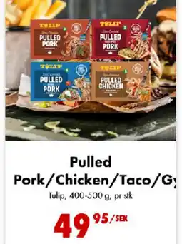 Nordby Supermarket Pulled Pork/Chicken/Taco/G tilbud