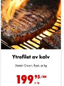 Nordby Supermarket Ytrefilet av kalv tilbud